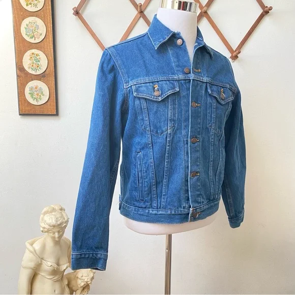 Vintage 70s 80s Denim Jacket Made In USA